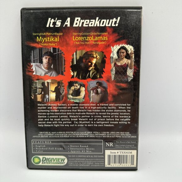 13 Dead Men DVD 2003 NR Mystikal Lorenzo Lamas Action Thriller DigiView Ent - Picture 2 of 3
